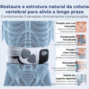Cinta Terapêutica LombarFlex™ | Massageador Lombar 5 em 1 Premium