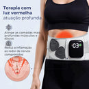 Cinta Terapêutica LombarFlex™ | Massageador Lombar 5 em 1 Premium