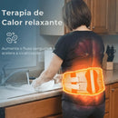 Cinta Terapêutica LombarFlex™ | Massageador Lombar 5 em 1 Premium