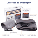 Cinta Terapêutica Vertix Flow™ | Massageador Lombar 5 em 1 Essential