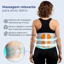 Cinta Terapêutica Vertix Flow™ | Massageador Lombar 5 em 1 Essential