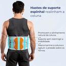 Cinta Terapêutica Vertix Flow™ | Massageador Lombar 5 em 1 Essential