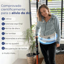 Cinta Terapêutica LombarFlex™ | Massageador Lombar 5 em 1 Premium