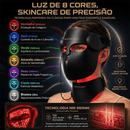 LuminaCell™ | Máscara Facial de Fototerapia LED 8 Cores